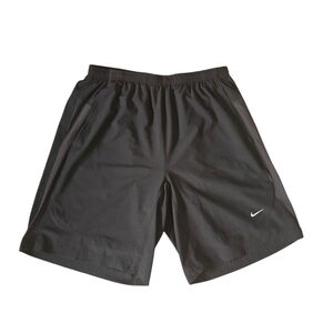 Nike Men's Black Athletic Active Shorts With Pockets Size L